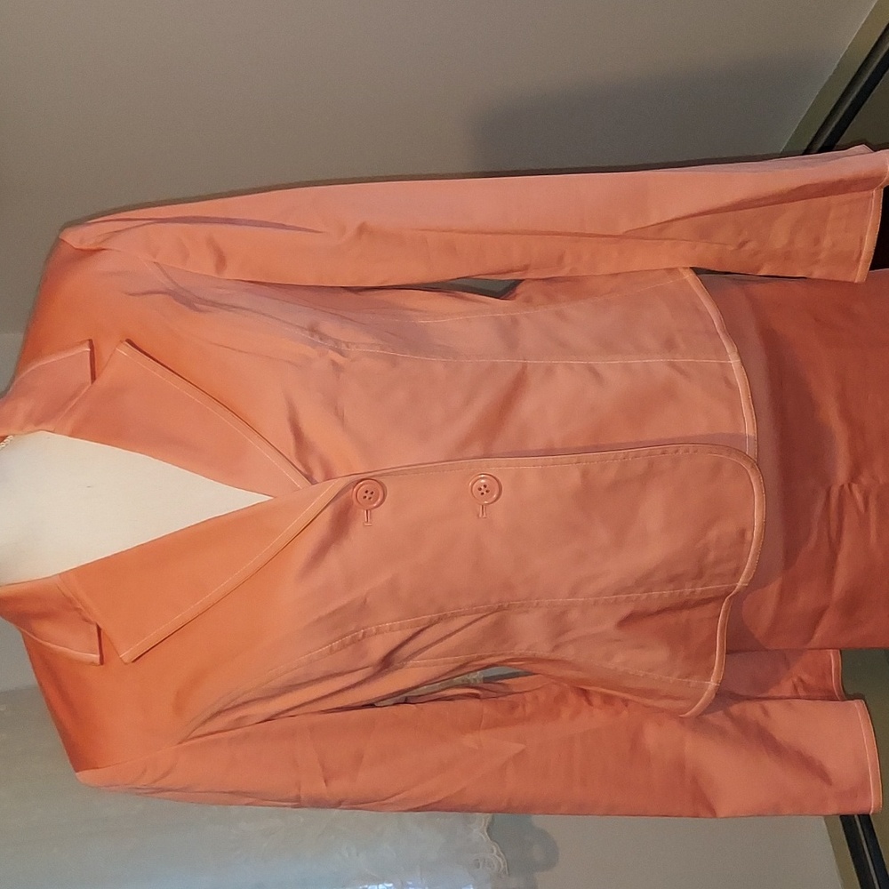 Isabel & Nina cotton suit, orange, size 14 - Picture 2 of 8